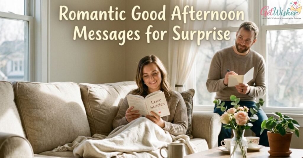 Romantic Good Afternoon Messages for Surprise
