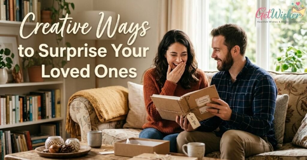 Creative Ways to Surprise Your Loved Ones