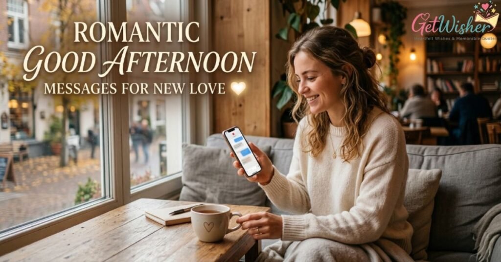Romantic Good Afternoon Messages for New Love
