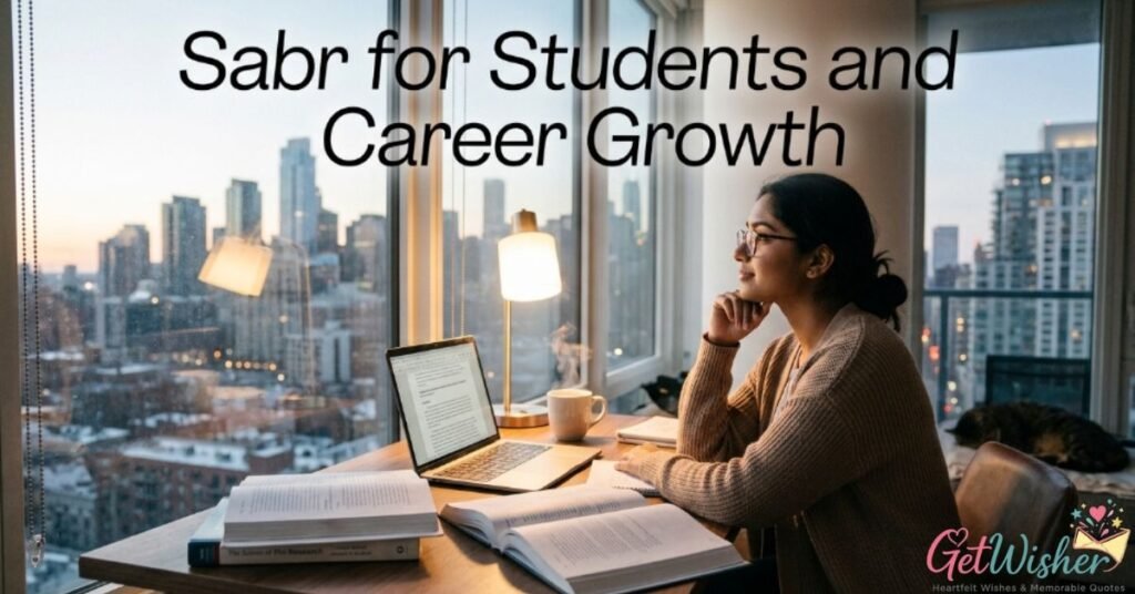 Sabr for Students and Career Growth