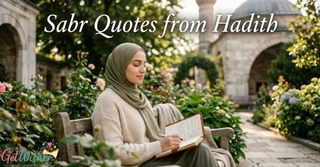 Sabr Quotes from Hadith