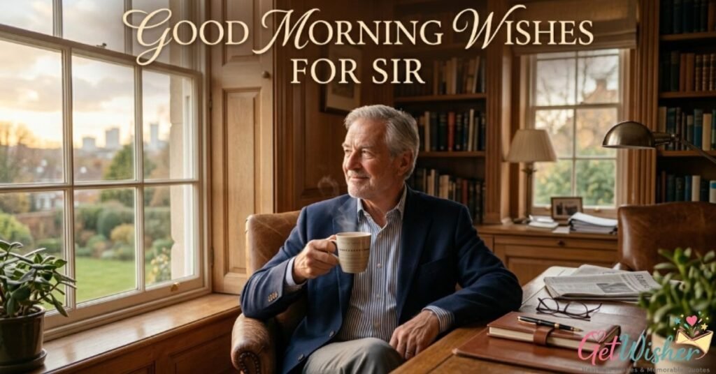 Good Morning Wishes for Sir