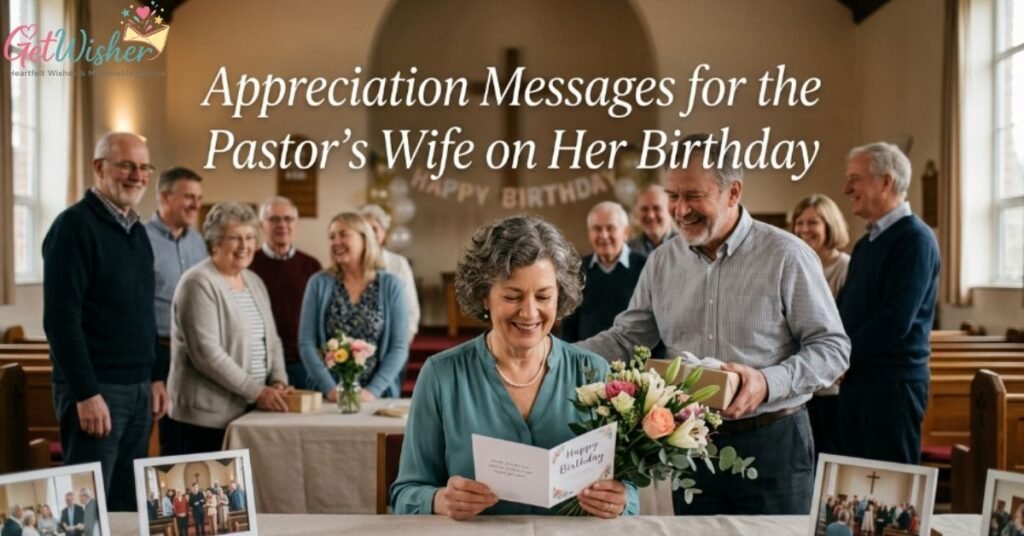 Appreciation Messages for the Pastor's Wife on Her Birthday