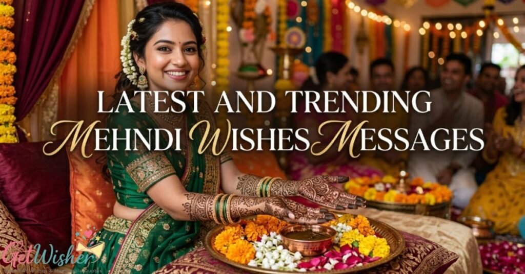 Latest and Trending Mehndi Wishes Messages