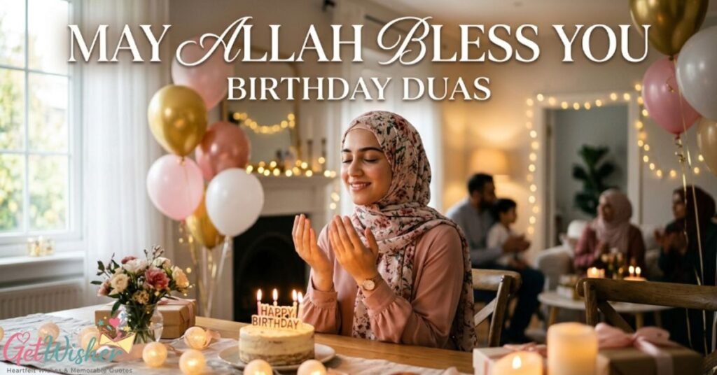 May Allah Bless You Birthday Duas