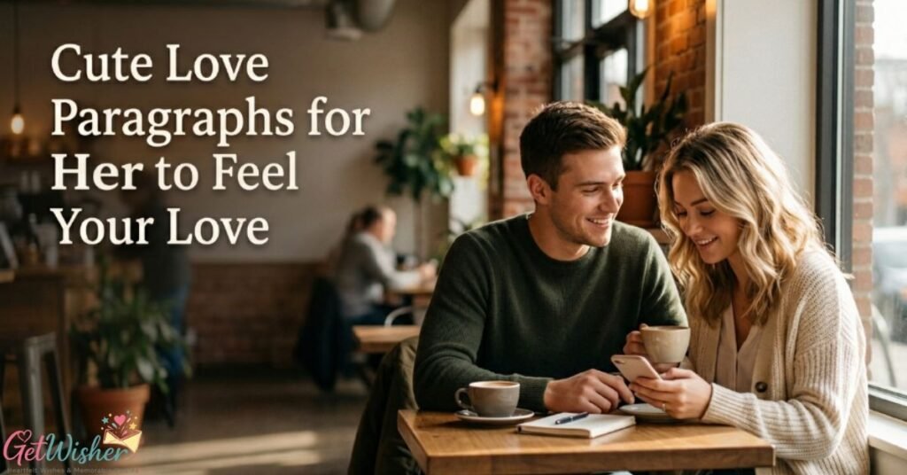 Cute Love Paragraphs for Her to Feel Your Love