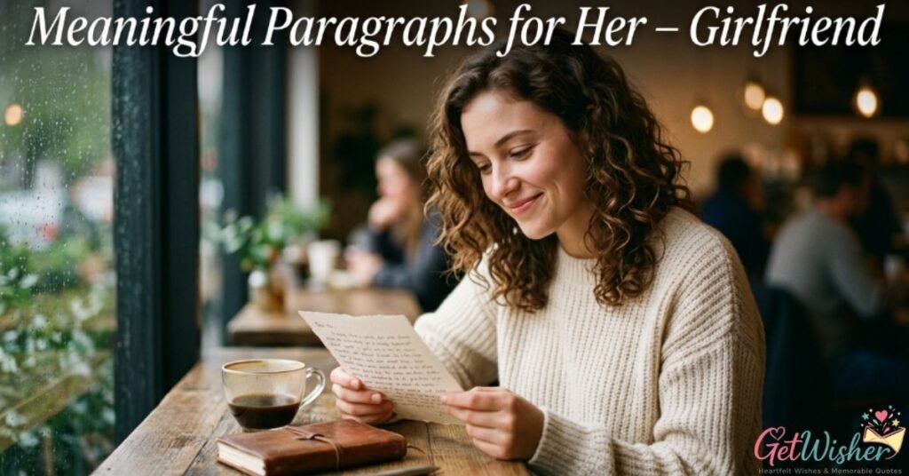 Meaningful Paragraphs for Her – Girlfriend
