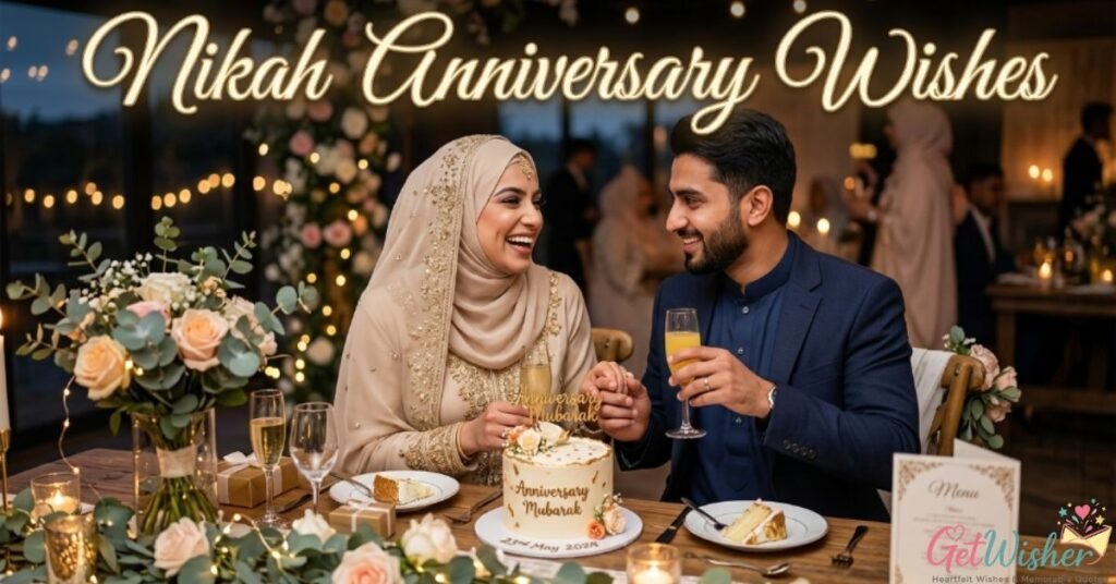 Nikah Anniversary Wishes
