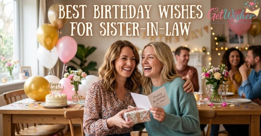 Best Birthday Wishes for Sister-in-Law