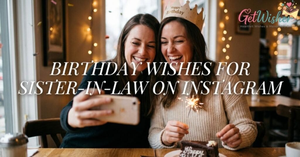 Birthday Wishes for Sister-in-Law on Instagram