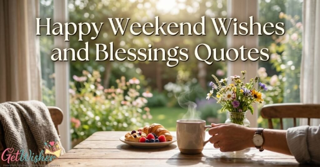 Happy Weekend Wishes and Blessings Quotes