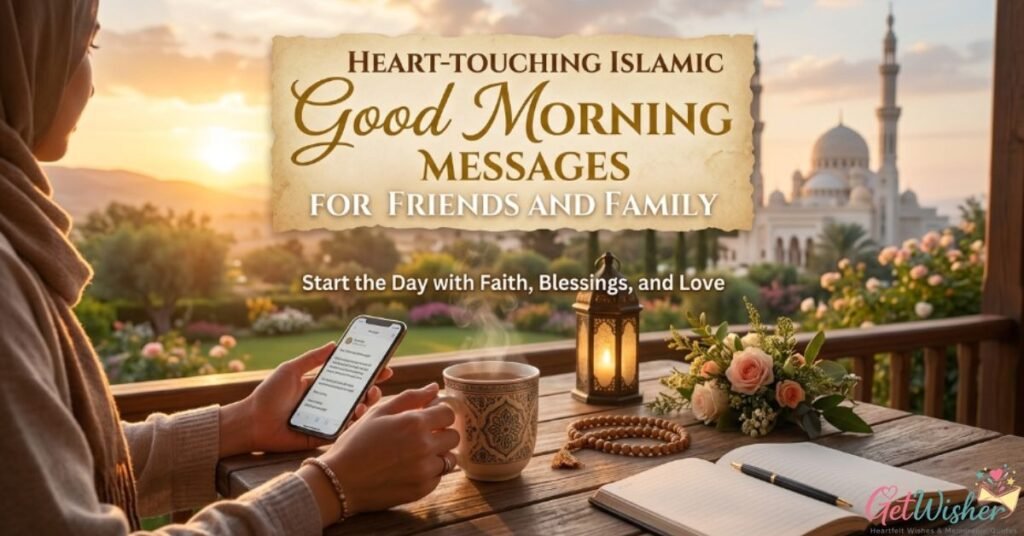 Heart-touching Islamic Good Morning Messages for Friends and Family