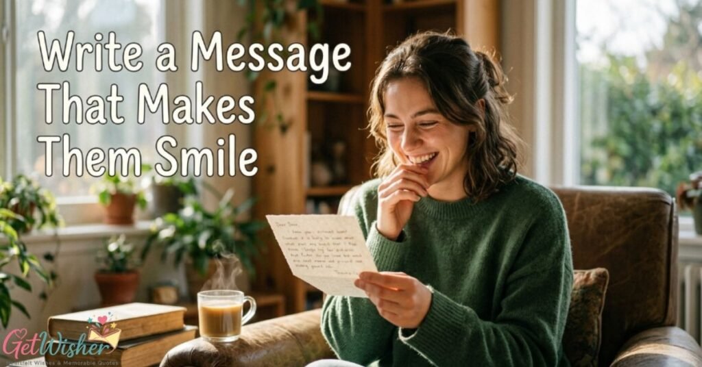 Write a Message That Makes Them Smile