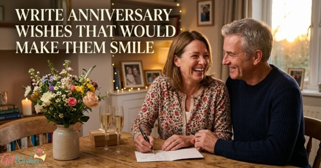 Write Anniversary Wishes That Would Make Them Smile