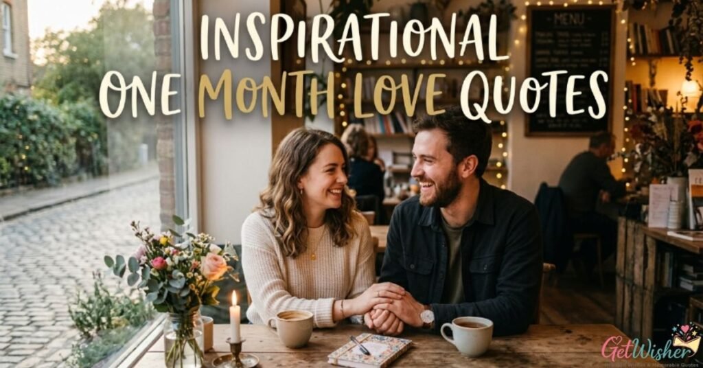 Inspirational One Month Love Quotes