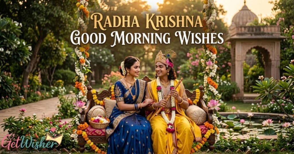 Radha Krishna Good Morning Wishes
