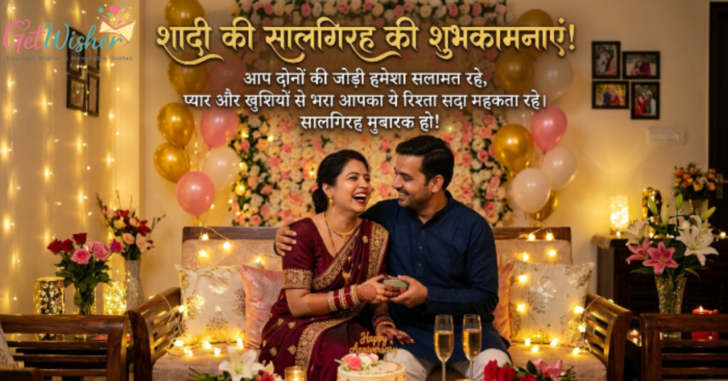 Anniversary Status In Hindi For Husband & Wife