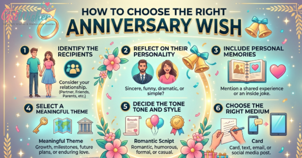 How To Choose The Right Anniversary Wish