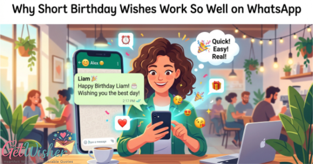 Why Short Birthday Wishes Work So Well on WhatsApp
