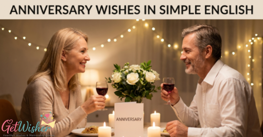 Anniversary Wishes In Simple English