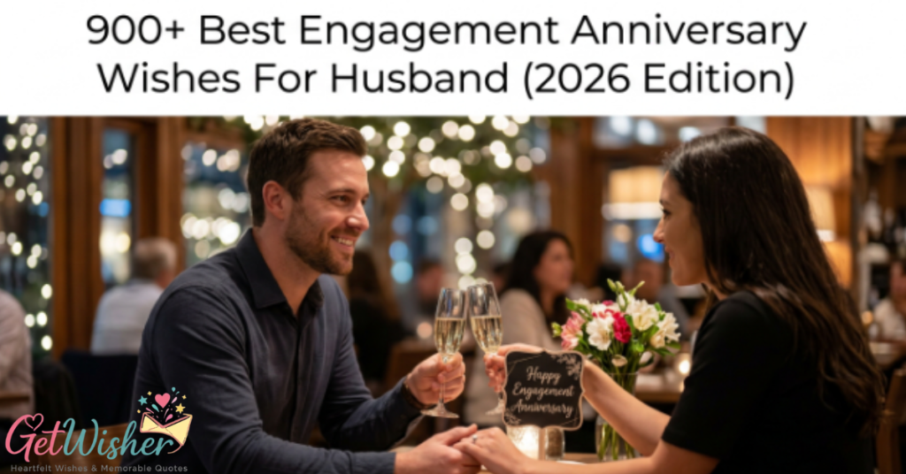 900+ Best Engagement Anniversary Wishes For Husband (2026 Edition)