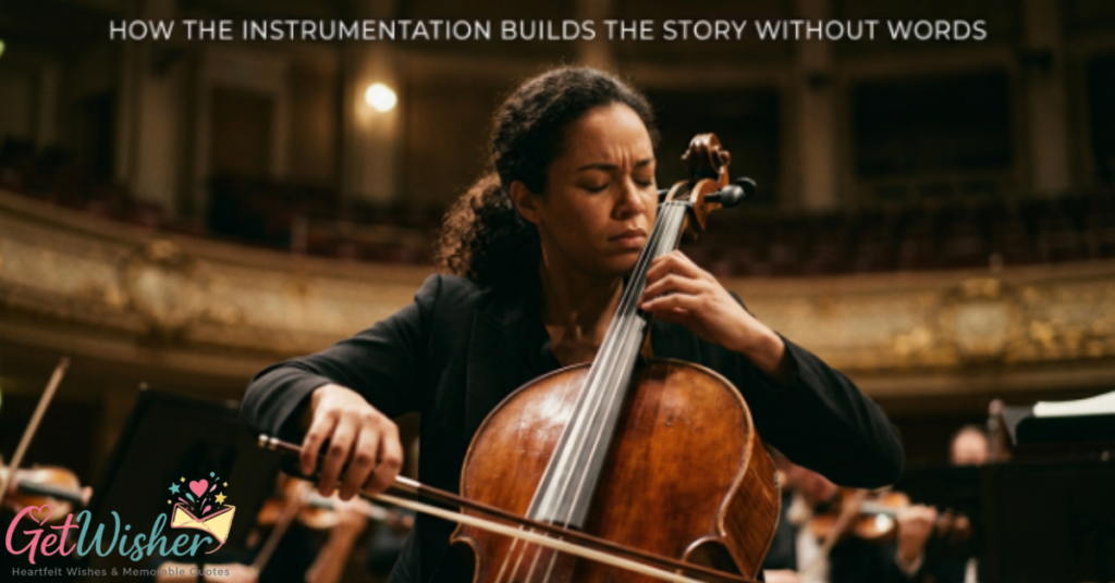 How the Instrumentation Builds the Story Without Words